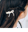 パールリボンヘアクリップセット