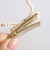 パールリボンヘアクリップセット