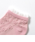 リボン柄フリルショートソックス