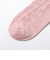 リボン柄フリルショートソックス