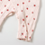 いちご柄リブカバーオール