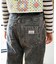 切替デニムパンツ  10分丈