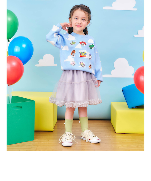 ディズニーキャラクター/くも柄ニット/トイ・ストーリー｜エフオー