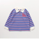襟付きマルチボーダーTシャツ