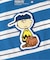 【MLB×PEANUTS】マルチボーダーロンT