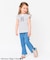 WEB限定 袖フリルTシャツ｜7days Style