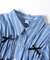 ストライプシャーリングリボンチュニック