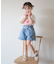 ハートポケットショートきゅんパンツ  ショート丈
