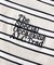ALCロゴボーダーTシャツ