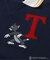 トムとジェリー 襟付きモチーフＴシャツ