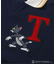 トムとジェリー 襟付きモチーフＴシャツ