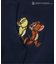 トムとジェリー 襟付きモチーフＴシャツ