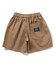 WEB限定 タックハーフパンツ  5分丈