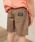 WEB限定 タックハーフパンツ  5分丈