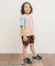 WEB限定 タックハーフパンツ  5分丈