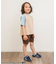 WEB限定 タックハーフパンツ  5分丈