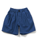 WEB限定 タックハーフパンツ  5分丈