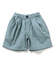 WEB限定 タックハーフパンツ  5分丈