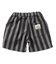WEB限定 ストライプデニムハーフパンツ