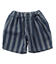 WEB限定 ストライプデニムハーフパンツ