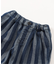 WEB限定 ストライプデニムハーフパンツ