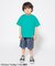 WEB限定 ストライプデニムハーフパンツ
