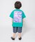 WEB限定 ストライプデニムハーフパンツ