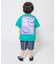 WEB限定 ストライプデニムハーフパンツ