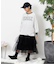 ワンポイントロゴルーズソックス