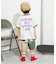 ツータックハーフパンツ  5分丈
