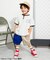 ツータックハーフパンツ  5分丈