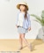 レモン・花柄シャーリングセパレート水着_UVカット