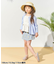 レモン・花柄シャーリングセパレート水着_UVカット