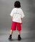 【B NEW JACK】ワイドハーフパンツ_90～160cm展開