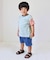 WEB限定 ウエストコードハーフパンツ  5分丈