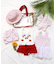さくらんぼ・花柄チュールワンピース水着_UVカット