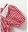 WEB限定 肩リボンギンガムチュニック