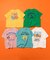 WEB限定 カラバリプリントTシャツ