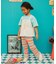 【リンク】ワッフルサス付き長パンツ  10分丈