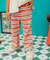 【リンク】ワッフルサス付き長パンツ  10分丈