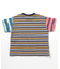 WEB限定 マルチボーダーTシャツ