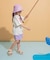 水陸両用アクティブアウトドアハット_UVカット_撥水加工