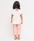 ひんやり裾スカラップ/7days Style pants  8分丈