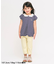 ひんやり裾スカラップ/7days Style pants  8分丈