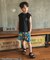 【リンク】イージーケア リゾートパンツ  5分丈