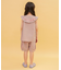 WEB限定 チェックフリルチュニック
