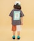 WEB限定 パイルハーフパンツ