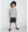 【ジュニア対応】水陸両用アクティブパンツ_UVカット_撥水加工 4分丈