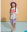 【ジュニア対応】水陸両用アクティブパンツ_UVカット_撥水加工 4分丈