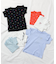 袖フリルTシャツ/7days Style